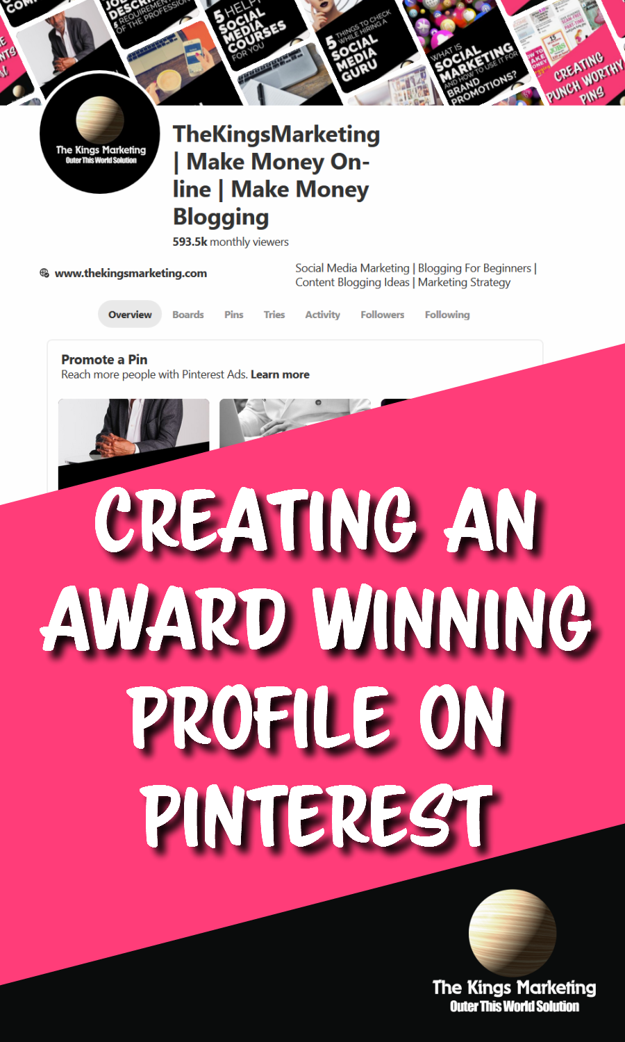 Creating an Award-Winning Profile on Pinterest